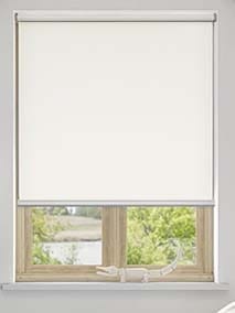 Electric Express Sofia Blockout Vanilla Roller Blind thumbnail image