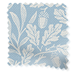 William Morris Acorn Soft Blue Roller Blind sample image