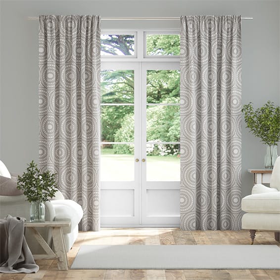 Cadencia Silver Curtains