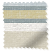 Calcutta Stripe Blue Mist Roman Blind sample image