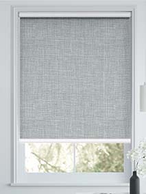 Electric Canali Silver Grey Roller Blind thumbnail image