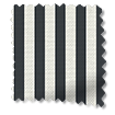 Candy Stripe Jet Roller Blind swatch image