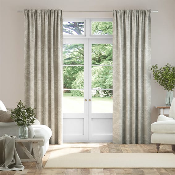 Chantilly Natural Curtains