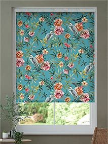 Choices Bella Heron Turquoise Roller Blind thumbnail image