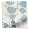 Choices Blooming Meadow Linen Blue Roller Blind swatch image