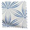 Clematis Ombre Blue Roman Blind sample image