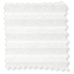 Thermal Duolight Cordless Bright White Pleated Blind sample image