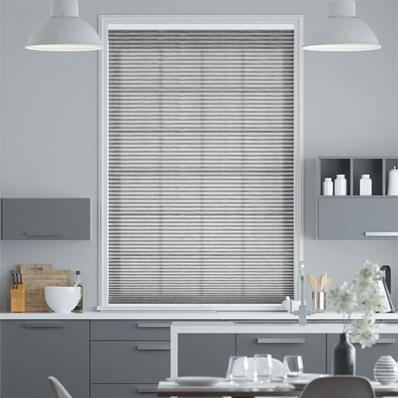 Thermal DuoLight Cordless Graphite Pleated Blind