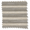 Thermal DuoLight Grain Fossil Grey Pleated Blind sample image