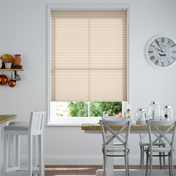Thermal DuoLight Wheat Pleated Blind