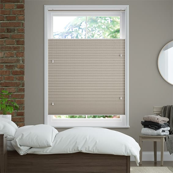 Thermal DuoShade Basket Weave Top Down/Bottom Up Pleated Blind