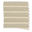 Thermal DuoShade Cordless Grain Parchment Pleated Blind sample image
