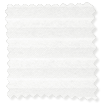 Thermal DuoSheer Cordless Snow Pleated Blind sample image