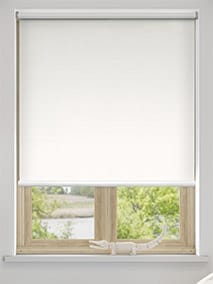 Twist2Fit Eclipse Blockout White Roller Blind thumbnail image