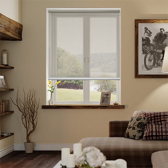 Oracle Taupe Sunscreen Roller Blind