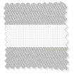Electric Zebra Dimout Pale Grey Enjoy Roller Blind swatch image