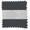 Enjoy Iron Grey  Zebra Roller Blind sample image