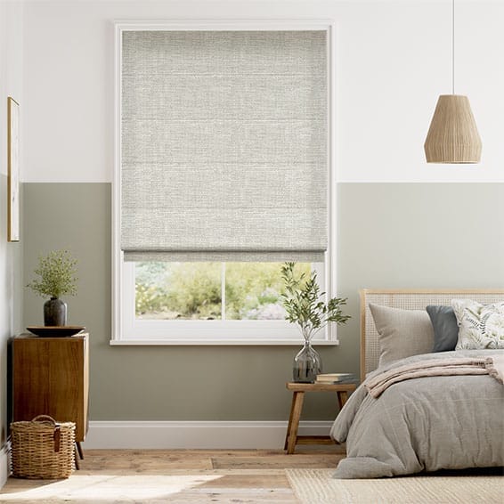 Click2Fit Harlow Stone Roman Blind