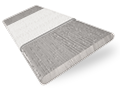 Metropolitan Thunder Grey & Chalk Wooden Blind - 63mm Slat sample image