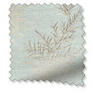 Moonlit Fern Faux Silk Pastel Blue Roman Blind sample image