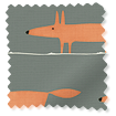 Mr Fox Charcoal Roller Blind sample image