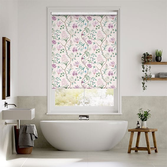 Orchid Trail Jade Roller Blind
