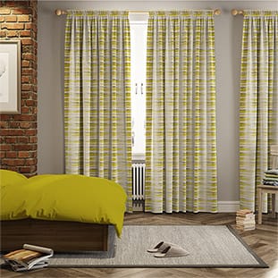 Reverie Spring Green Curtains thumbnail image