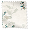 Secret Garden Faux Silk Inky Blue Curtains sample image
