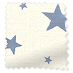 Starry Skies Stormy Blue Curtains swatch image