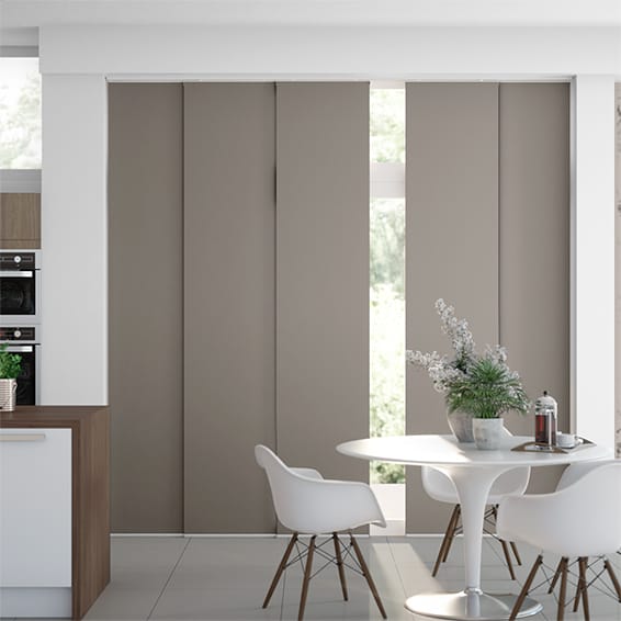 Titan Blockout Fairview Taupe Panel Blind