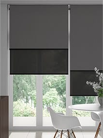 Twist2Fit Double Roller Titan Wrought Iron Double Roller Blind thumbnail image