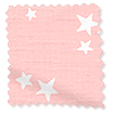 Twinkling Stars Candyfloss Pink Roman Blind swatch image