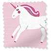 Unicorn Dreams Blockout Pink Roller Blind sample image