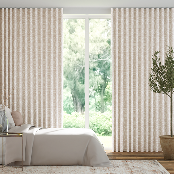 S-Fold Cadencia Shell Curtains