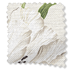 S-Fold Dancing Tulips Cream Curtains sample image