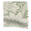 S-Fold William Morris Sunflower Soft Green Curtains sample image