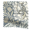 William Morris Honeysuckle and Tulip Slate Curtains swatch image