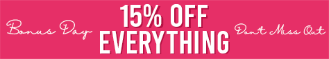 BOAU - Feb Flash Sale 15% Off Everything - Bonus Day