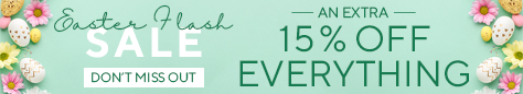 BOAU - Easter Flash Sale - 15% Off Everything - Don't Miss Out