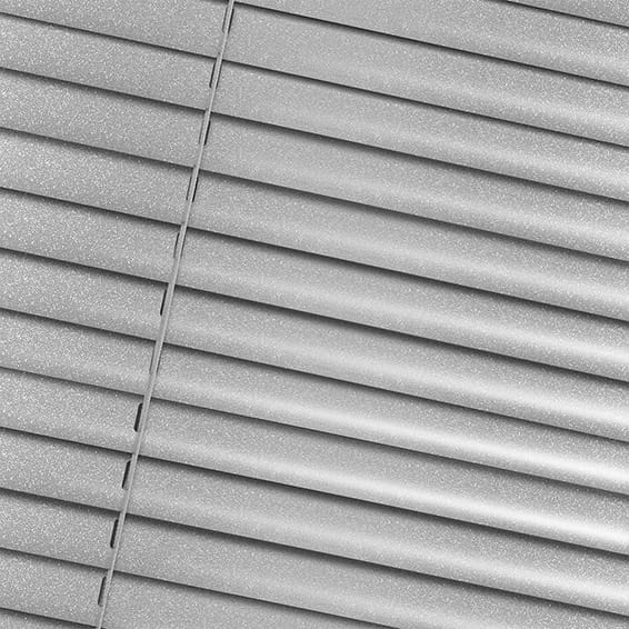 Optimal Products Aluminium Metal Venetian Blinds Trimable Easy Fit 25mm Slat Home Office Silver,Black,White Colours Silver, 75 x 150 cm 