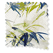 Bamboo Silhouette Blue Zest Curtains swatch image