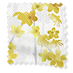 Blossom Yellow Roman Blind swatch image