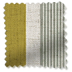 Brazen Stripe Linen Vintage Citrus Smoke Curtains sample image