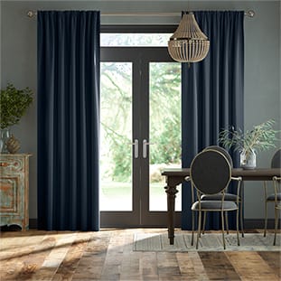 Blue & Green Plain And Patterned Curtains | Blindsonline