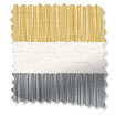 Cardigan Stripe Flax Grey Roller Blind sample image