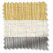Cardigan Stripe Linen Flax Grey Curtains sample image