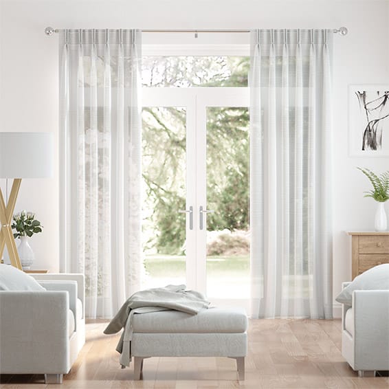 Cava Sheer Oyster Curtains