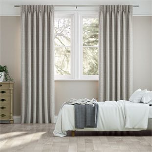 Chenille Stone Grey Curtains thumbnail image