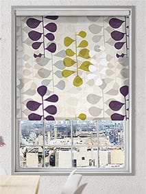 Choices Blooming Meadow Linen Amethyst Roller Blind thumbnail image