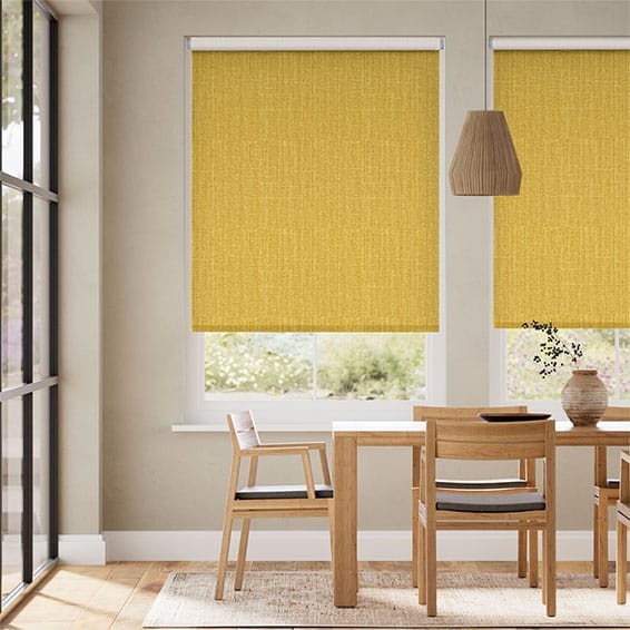 Choices Cavendish Mimosa Gold Roller Blind